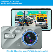 Load image into Gallery viewer, 4&quot; Vehicle 1080P Car Dashboard DVR Camera Video Recorder G-Sensor Dash Cam
