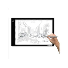 Load image into Gallery viewer, LED Artcraft Tracing Light Pad A4 size Light Box Ultra-thin USB Power Cable Dimmable Brightness Tatoo Pad Aniamtion
