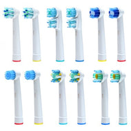 Clean Replacement Electric Toothbrush Heads Pack of 12 Assorted Heads