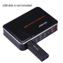 Load image into Gallery viewer, AGPtek HD Game Capture Card HD Video Capture 1080P HDMI/ YPBPR Video Recorder for Xbox 360 Xbox One/ PS3 PS4/ Wii U, Support Mic in with YPBPR Input
