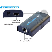Load image into Gallery viewer, LKV373A Version 4.0 HDMI Extender Receiver 120M for HD STB DVD PS3 Ethernet LAN
