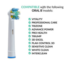 Load image into Gallery viewer, 8PCS AGPtek Replacement Electric Toothbrush Heads with Regular Brush Heads and Soft Round Heads for Oral B
