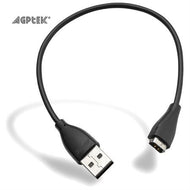 AGPtek 2 PCS USB Replacement Charging Cord Cable for Fitbit Charge HR Wristband Wireless Activity Tracker
