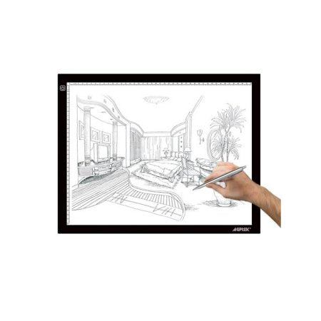 Ultra-thin A3 LED Super Bright Animation Drawing Tracing Board Light T ...