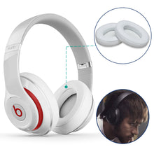 Load image into Gallery viewer, 1 pair Grey Replacement  Ear Pad  Eaepads Cushions for Beats by Dr. Dre Studio 2.0 Wired/Wireless Headphone
