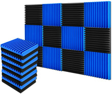 Load image into Gallery viewer, 12Packs Sound Proof Padding Acoustic Foam Panels for Studio Kid’s Room Office Podcast Recording
