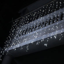Load image into Gallery viewer, AGPtek 9Mx3M Linkable Fairy Curtain Lights Strings Connectable Lights 8 Lighting Modes
