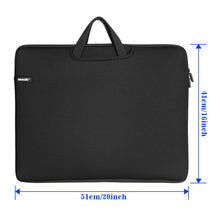 Load image into Gallery viewer, 17In Laptop Sleeve Travel Storage Case Pouch Cover Messenger Bag for Tracing Pad Notebook
