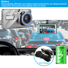Load image into Gallery viewer, 4&quot; Vehicle 1080P Car Dashboard DVR Camera Video Recorder G-Sensor Dash Cam
