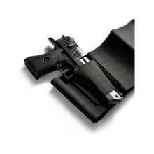 Load image into Gallery viewer, Tactical Elastic Belly Band Waist Pistol Gun Holster &amp; 2 Magzine Pouches (Fits waist sizes from 30inch to 37inch)
