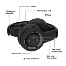 Load image into Gallery viewer, Bluetooth Headset Wireless Hi-Fi Stereo Foldable Headphones Earphones Universal
