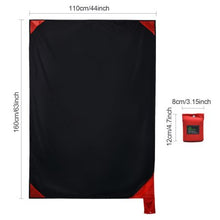 Load image into Gallery viewer, Packable Beach Blanket Portable Picnic Mat Waterproof Sand Free Pocket Size Blanket
