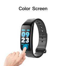Load image into Gallery viewer, Waterproof Purple Smart Wristband Bracelet Fitness Tracker Health Monitor Heart Rate
