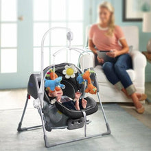 Load image into Gallery viewer, 26in Rotary Baby Cot Mobile Crib Bed Toy Infant Bell Hanging Stand Arm Bracket
