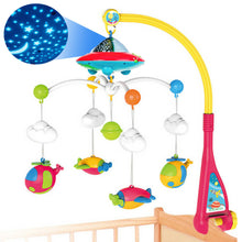 Load image into Gallery viewer, 180 Melodies Music Crib Toy Twinkle Light Mobile Cot Bed Bell Box Baby Rattles
