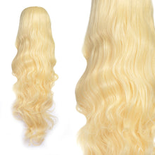 Load image into Gallery viewer, AGPTEK 33 inch Heat Resistant Curly Wavy Long Wigs Blond Hair Cosplay Halloween
