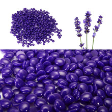 Load image into Gallery viewer, Purple Hard Wax Beans Hair Removal Painless Wax Warmer Waxing Beans Natural Pearl
