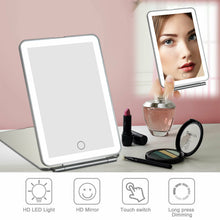 Load image into Gallery viewer, USB Charging 32LED Makeup Mirrors Portable Vanity Lighted Illuminated Standing

