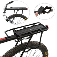 Mountain Bike Bicycle Rear Rack Seat Post Mount Pannier Luggage Carrier Alloy