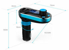 Load image into Gallery viewer, Car FM Transmitter Bluetooth Hands-free LCD MP3 Player Radio Adapter Kit Charger
