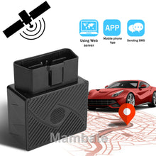 Load image into Gallery viewer, OBD II GPS GPRS Tracker Real Time Vehicle Tracking Device for Car Truck Locator
