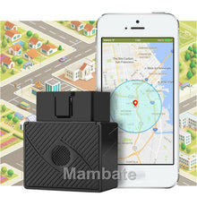 Load image into Gallery viewer, OBD II GPS GPRS Tracker Real Time Vehicle Tracking Device for Car Truck Locator
