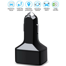 Load image into Gallery viewer, Dual USB Car Charge GPS Tracker GSM SIM Realtime GPRS Vehicle Tracking Security
