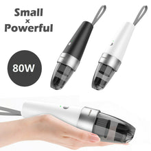 Load image into Gallery viewer, Black Color Portable Handheld Vacuum Cleaner Mini Cordless Car Home Home Dust Pet Hair
