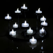 Load image into Gallery viewer, 24 Pack White LED Tealight Timer Candles Battery Operated Flameless Smokeless
