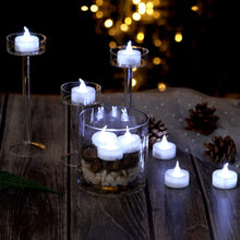 Load image into Gallery viewer, 100Pcs Cool White LED Tealight Flameless Smokeless Candles for Wedding Party
