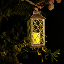 Load image into Gallery viewer, Solar Powered Led Outdoor Lantern Waterproof Candle Hanging Light Patio Pathway Yard Decoration
