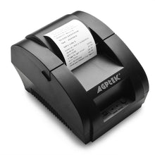Load image into Gallery viewer, AGPtek Thermal Printer High Speed USB Port POS Thermal Receipt Printer compatible 58mm Thermal Paper Rolls

