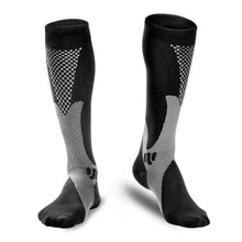 Load image into Gallery viewer, Odoland Compression Sports Socks, Authentic Socks for Recovery &amp; Performance, Men &amp; Women Compression Socking - black (1 Pair)

