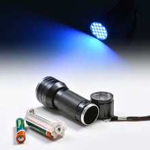 Load image into Gallery viewer, 12LED UV Flashlight Handheld Blacklight Stain, Pet Urine &amp; Pest Scorpion Detector Torch Money Detector Light
