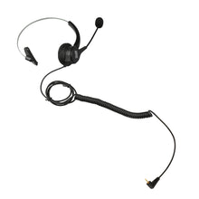 Load image into Gallery viewer, 2.5mm Headset for Cordless Phones 6FT Hands-Free Noise Cancelling Monaural Headset
