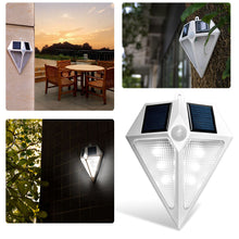 Load image into Gallery viewer, AGPTEK 6 Leds Waterproof LED Solar Led Light Lamps Solar Wall Lamps Solar Lights for Outdoors
