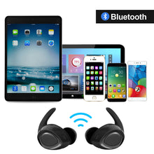 Load image into Gallery viewer, Mini Wireless Bluetooth Twins Earbuds Mic True Bass Stereo In-Ear TWS Earphones
