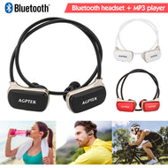 2 in 1 Sports MP3 Player Waterproof Stereo Bluetooth Headsets Earphone 16GB