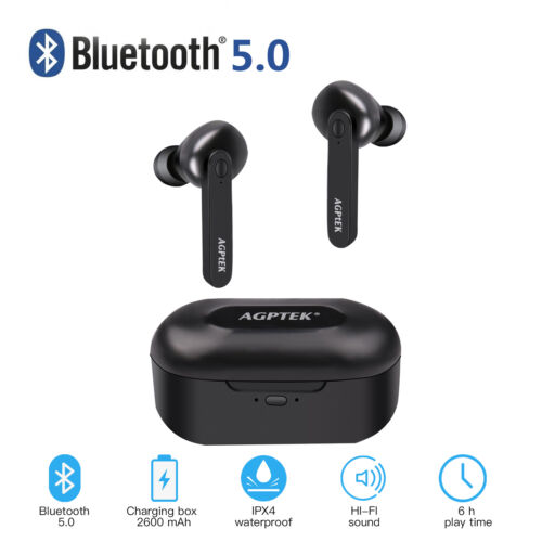 Wireless TWS Mini True Bluetooth Twins Stereo In-Ear Earphone Headset Earbuds