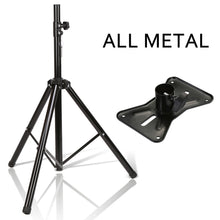 Load image into Gallery viewer, 1Pack Speaker Tripod Stand Adjustable Height Heavy Duty Holder for Recording Studio Party Wedding
