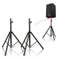 2Pack Speaker Tripod Stand Adjustable Holder for Recording Room Studio Party