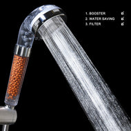 Universal High Pressure Water Filter Showerhead Ionic Handheld Filtration Spa
