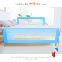 Load image into Gallery viewer, Odoland 180cm 71&quot; Safety Bed Rail Anti Falling Guard Foldable Baby Child Toddler
