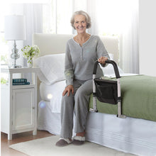 Load image into Gallery viewer, Safety Guard Bed Assist Rails Elderly Adult Adjustable Support Handle Handicap
