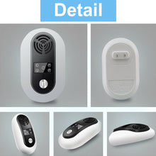 Load image into Gallery viewer, 1pc Ultrasonic Pest Repeller Noiseless Plug In Spiders Mosquitoes Mouse Repellent
