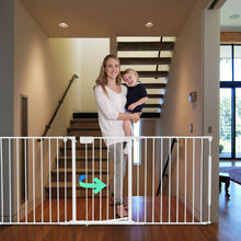 Load image into Gallery viewer, 10 ft Wide Baby Gate Playard Satey Rail Fence Barrier Room Divider 5 Panels
