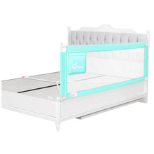 Load image into Gallery viewer, ODOLAND 70inch Green Bed Rail Extra Long Vertical Lifting Safety Bed Rail Assist for Crib Kids
