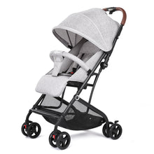 Load image into Gallery viewer, Gray Baby Stroller Carriage Buggy Lightweight Foldable Cynebaby Strollers for Infant
