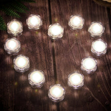 Load image into Gallery viewer, 24x LED Submersible Waterproof Wedding Decoration Battery Light Candles White
