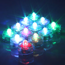 Load image into Gallery viewer, 24pcs Submersible LED Tea Light Candle Flameless Waterproof RGB Lamp Underwater
